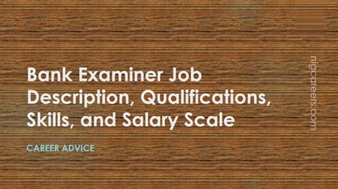 Bank Examiner Job Description, Skills, and Salary