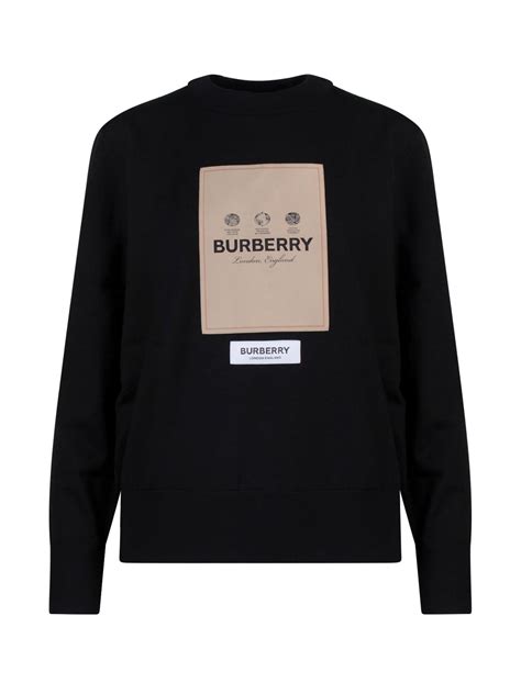 Burberry Sweater in Black | Lyst