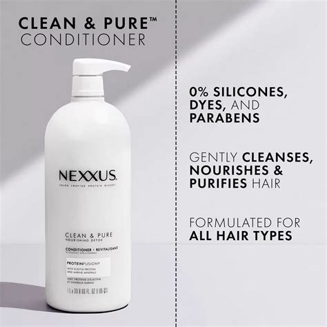 Nexxus Clean & Pure Conditioner - Shop Shampoo & conditioner at H-E-B