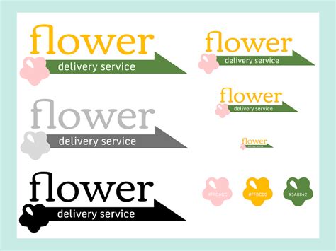 flower delivery service by Natalie Tsang on Dribbble