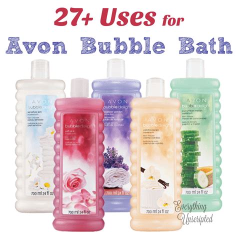 27 Uses for AVON Bubble Bath