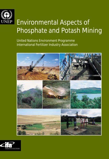 Environmental Aspects of Phosphate and Potash Mining