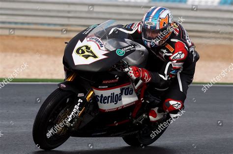 British Racer Shane Byrne Competes During Editorial Stock Photo - Stock ...