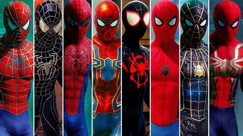 Evolution of Every Movie Suit in Spider-Man Games - YouTube