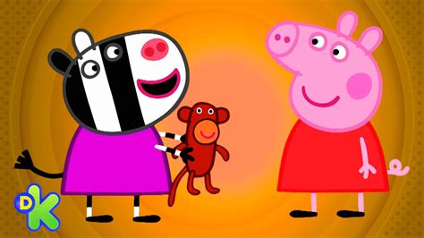 Tarde de juegos con Zoe Zebra | Peppa Pig | Discovery Kids - YouTube