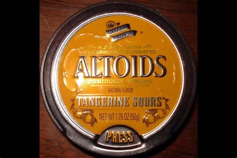 Sour Altoids: The Strong Candy from the 2000s