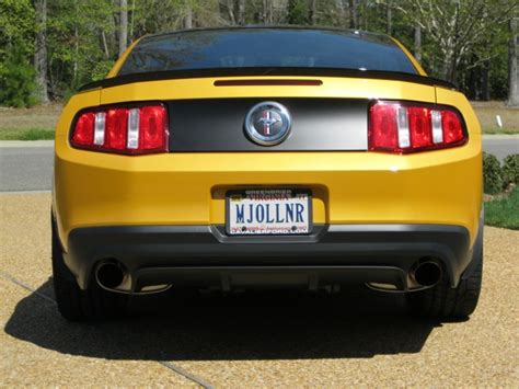 Personalized License Plates for your Boss - The Mustang Source - Ford Mustang Forums