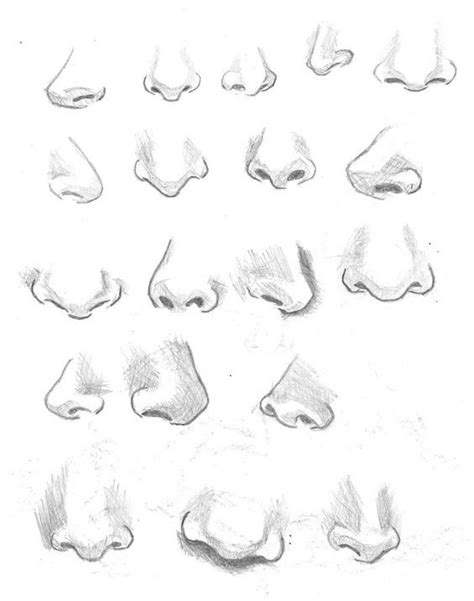 How To Draw A Nose Realistic - Richard McNary's Coloring Pages