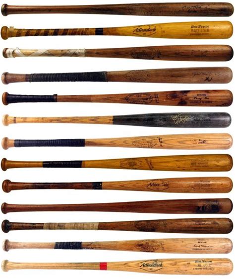 This makes me want to collect old used wood bats. | Vintage baseball ...