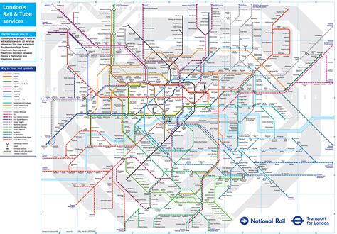 London Tube Map and Zones 2015 | Chameleon Web Services