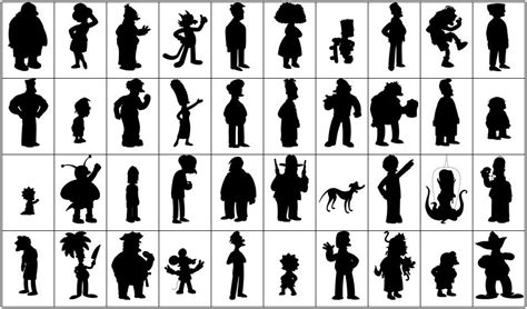 Cartoon Silhouette Quiz - Character Design Silhouettes Quiz | Bodegawasues