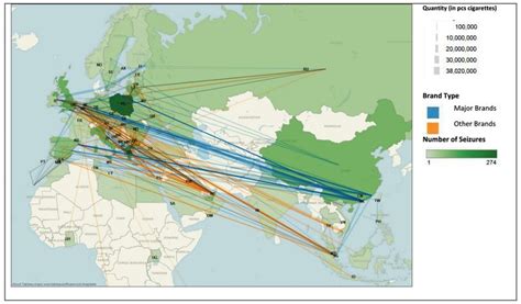 Tobacco smuggling routes. According to a comprehensive EU strategy | Download Scientific Diagram