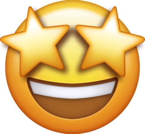 Star Eyes Emoji | Todos os emoji, Imagens de emoji, Produtos emoji