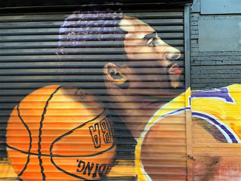 kobe gigi mural nyc - Gothamist