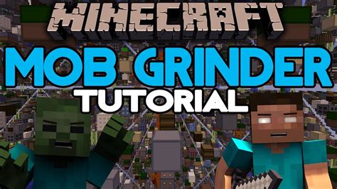 Minecraft Mob Grinder Tutorial | On/Off System, As Seen On Skygrid | Works w/ PC or Xbox - YouTube