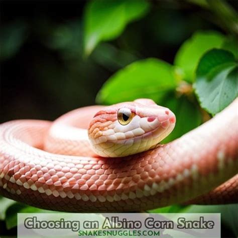 Albino Corn Snakes: Care, Appearance & Health