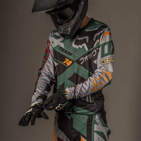 Fox Racing NEW 2016 Mx LE 360 San Diego Divizion Grey Green Motocross ...