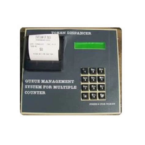 Token Dispenser Machine at Rs 7500 | Token Machine in Lucknow | ID: 15490224773