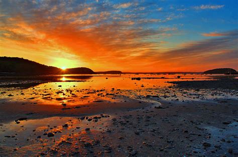 Bar Harbor Sunrise Reflections Photograph by Stephen Vecchiotti | Fine Art America