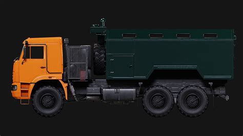 Kamaz Truck 3D Model - TurboSquid 1819495