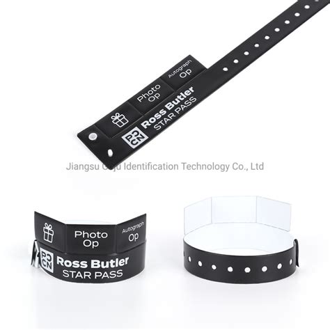 2023 Goju Wholesale Cheap Custom PVC Plastic Vinyl Wristbands with 5 ...