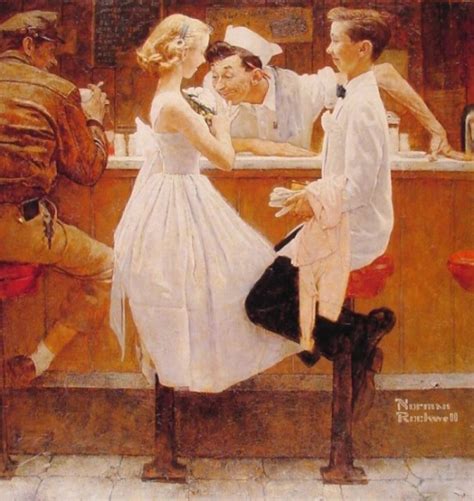 The Photographs Behind Norman Rockwell Paintings