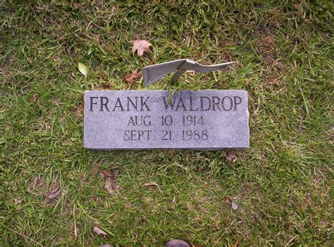 Frank Waldrop (1914-1988) - Find a Grave Memorial