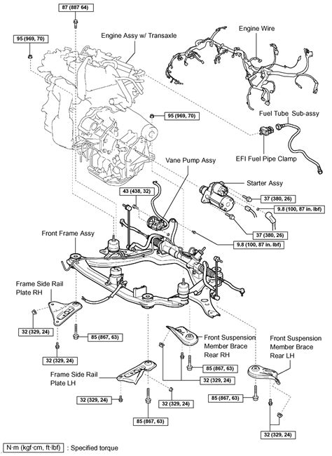 Toyota Avalon Parts Diagram