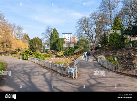 Leicester Castle Gardens, Leicester, England, UK Stock Photo - Alamy