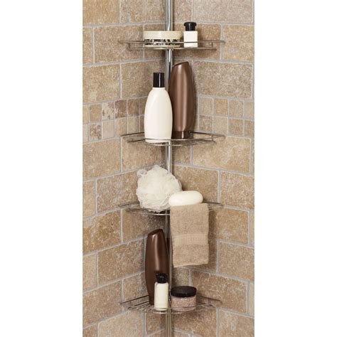 Zenith E2114 Tub and Shower Tension Pole Caddy - Walmart.com - Walmart.com