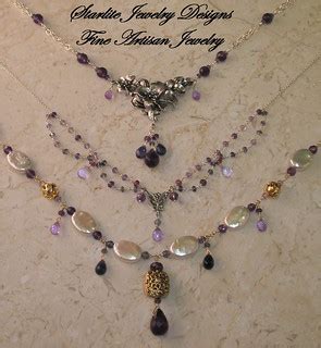 Starlite Jewelry Designs ~ Briolettte Necklace ~ Handmade … | Flickr