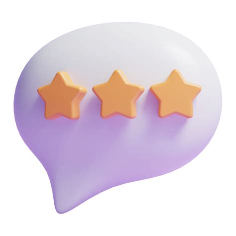 3d customer satisfaction review or 3d customer star review or 3d user feedback icon 13166545 PNG