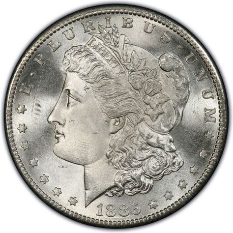 1885 Morgan Silver Dollar Values and Prices - Past Sales | CoinValues.com