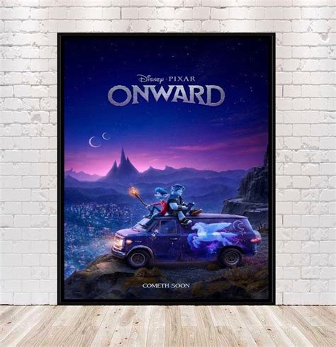 Onward Poster Disney Onward Movie Poster Pixar Movie Walt Disney World ...