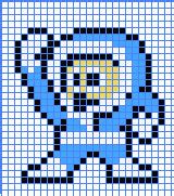 Megaman Bosses cross stitch charts… | Sprite Stitch