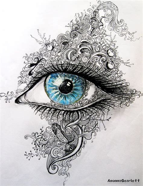 Through~the~EYE~ | Human eye drawing, Mandala design art, Art