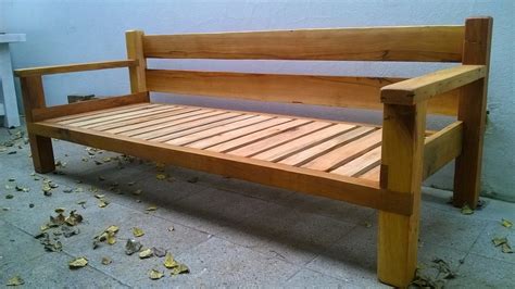 Wooden Couch for Indoor and Outdoor Use