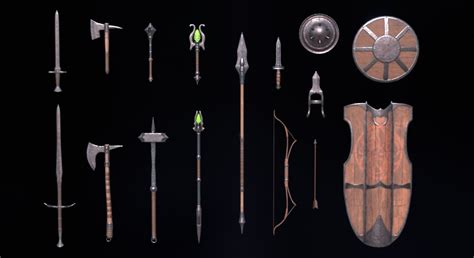 Iron Fantasy Weapon Set in Weapons - UE Marketplace