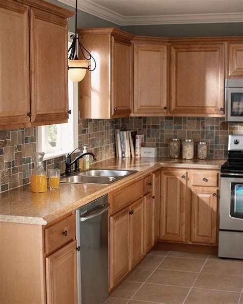 Home Depot Kitchens Designs | Kitchen remodel small, Kitchen renovation, Brown kitchen cabinets