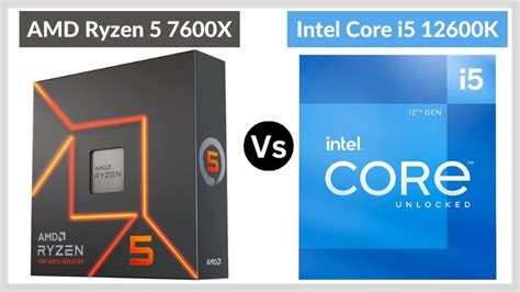 Ryzen 5 7600X vs i5-12600K: CPU Showdown (Pick Your Powerhouse!)