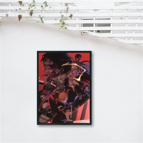 Bleach Anime Poster POSTER or CANVAS Wall Art, Wall Art Canvas ...