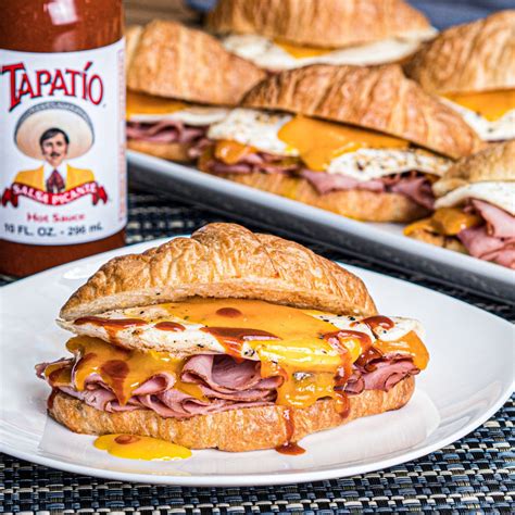 Ham, Egg & Cheese Croissant Sandwich – FlavorMade