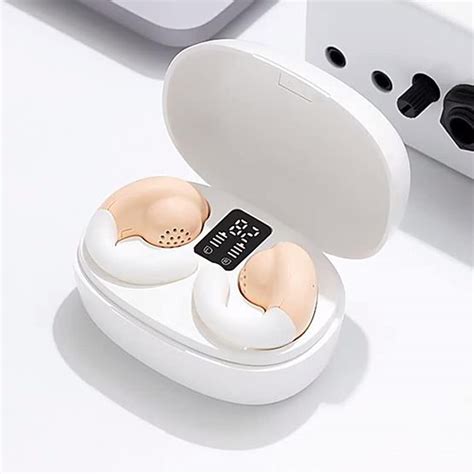 Open Ear Earbuds Sport Clip On Open Ear Headphones Bone Conduction Earbuds Cycling Running ...