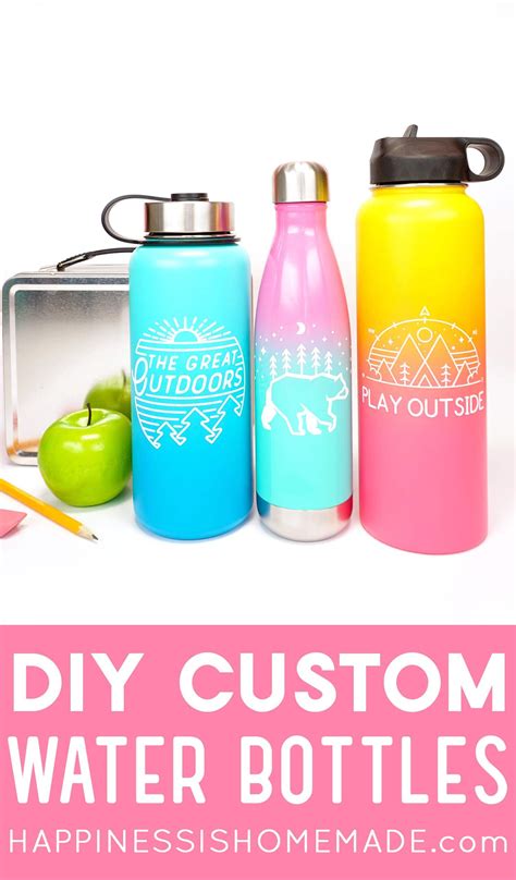 customizable water bottle decals - Some Of The Main Blogging Miniaturas