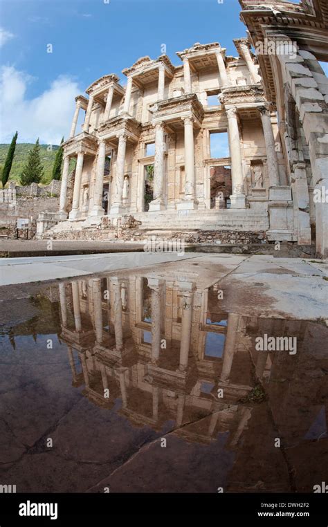 Library of Celsus, Ephesus Stock Photo - Alamy