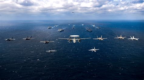 VIDEO: 2 U.S. Carrier Groups, 2 Amphibious Ready Groups Drill with F-35s, Japanese Ships in the ...