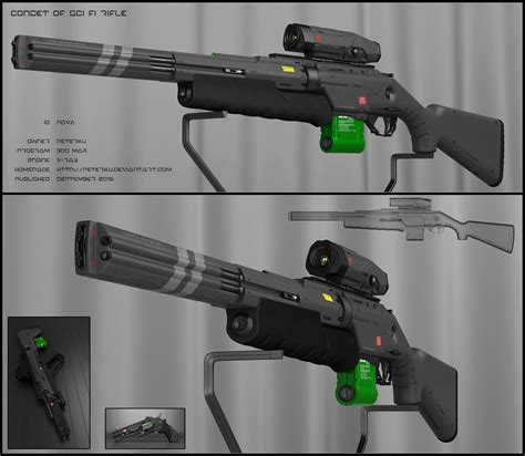 Sci-fi-rifles by peterku on DeviantArt