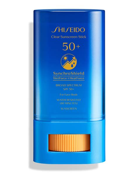 Shiseido Clear Sunscreen Stick SPF 50+ | Neiman Marcus