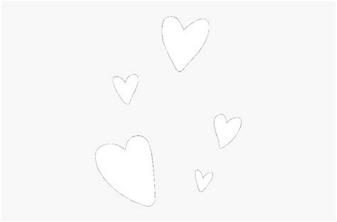 White Heart Png Aesthetic - Heart White Aesthetic Love, Transparent Png - kindpng