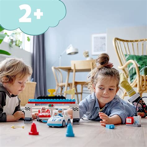 Duplo Town Race Cars - A2Z Science & Learning Toy Store